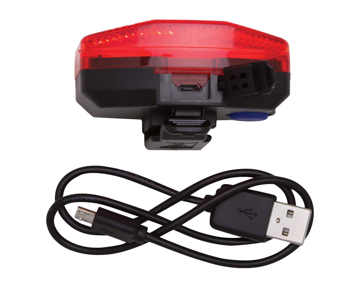 Planet Bike Grateful Red USB Tail Light - view 2